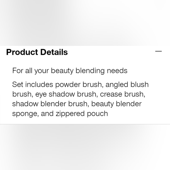 Betsey Johnson 6 piece blend it babe makeup brush set! - Picture 2 of 8